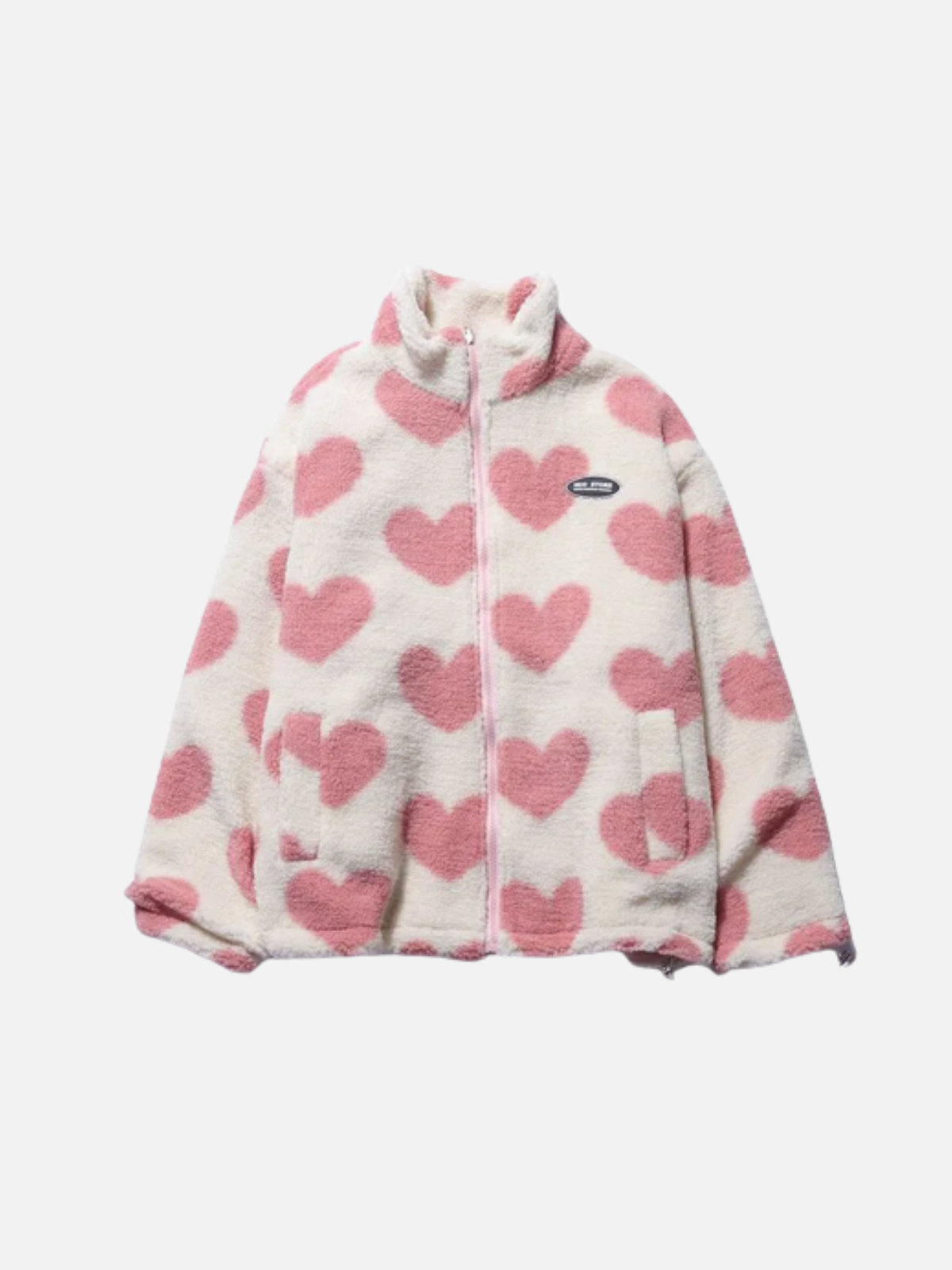 Shaima™ | Reversible Jacket with Heart Motif