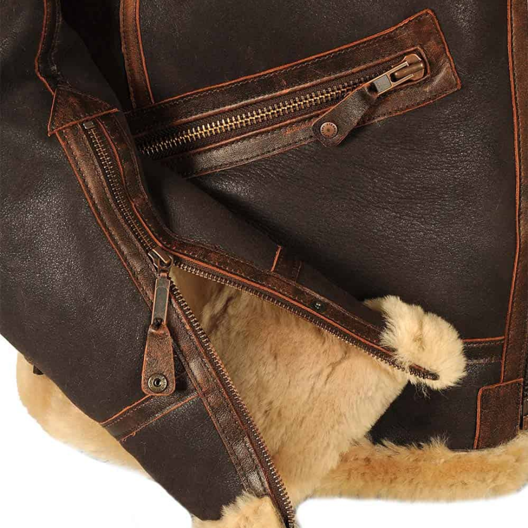 Tom | Warm aviator jacket