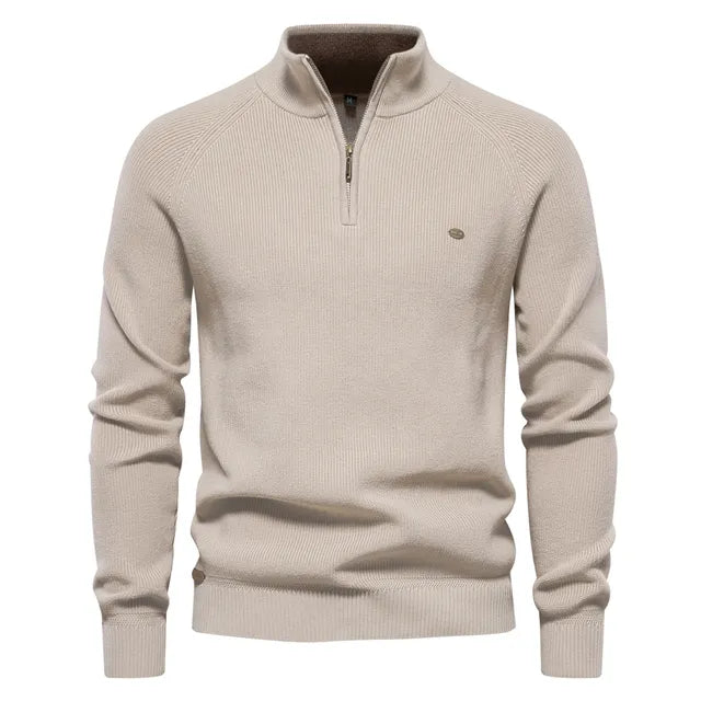 HM® | Knitted Zip-Up Sweater