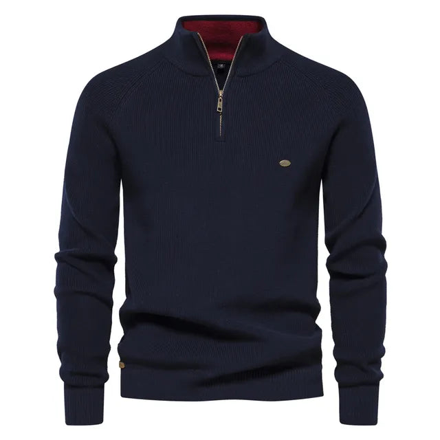 HM® | Knitted Zip-Up Sweater