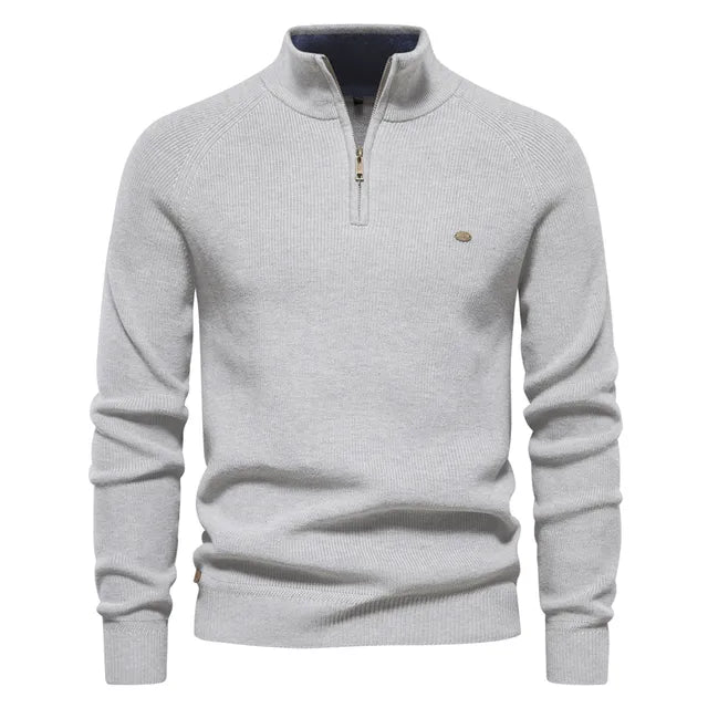 HM® | Knitted Zip-Up Sweater