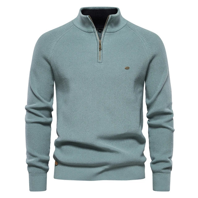 HM® | Knitted Zip-Up Sweater