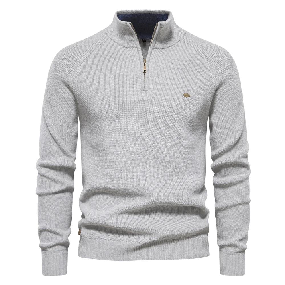 HM® | Knitted Zip-Up Sweater