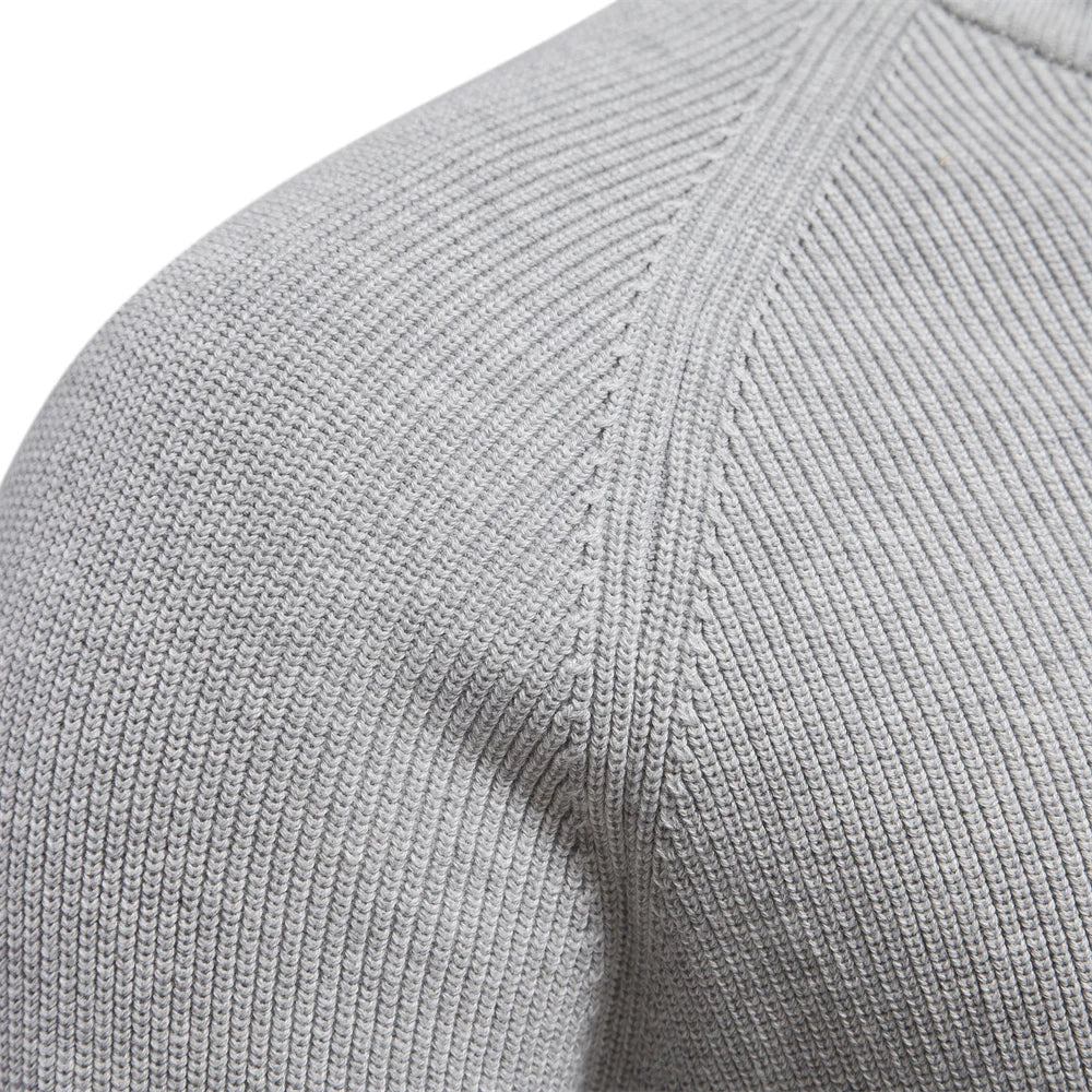 HM® | Knitted Zip-Up Sweater