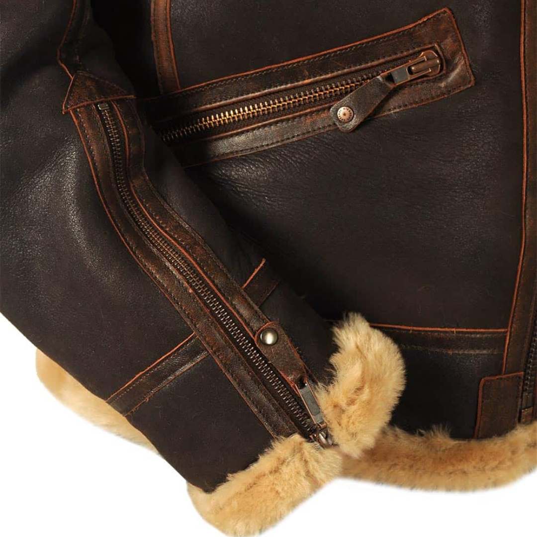 Tom | Warm aviator jacket