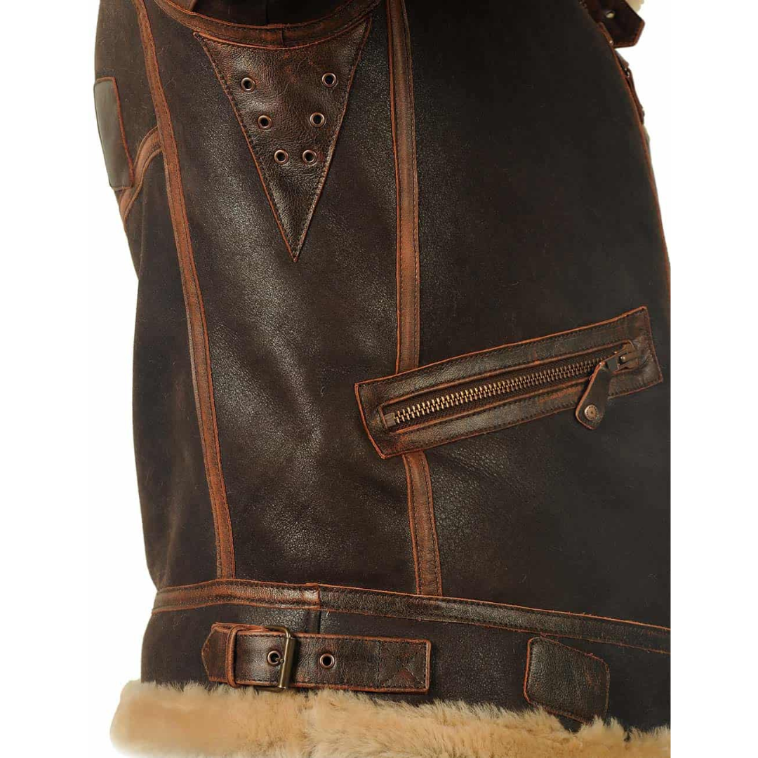 Tom | Warm aviator jacket