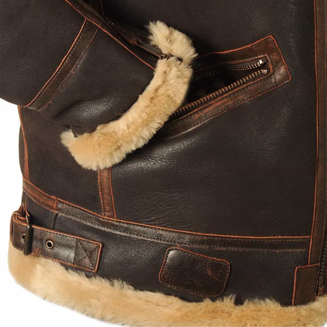Tom | Warm aviator jacket