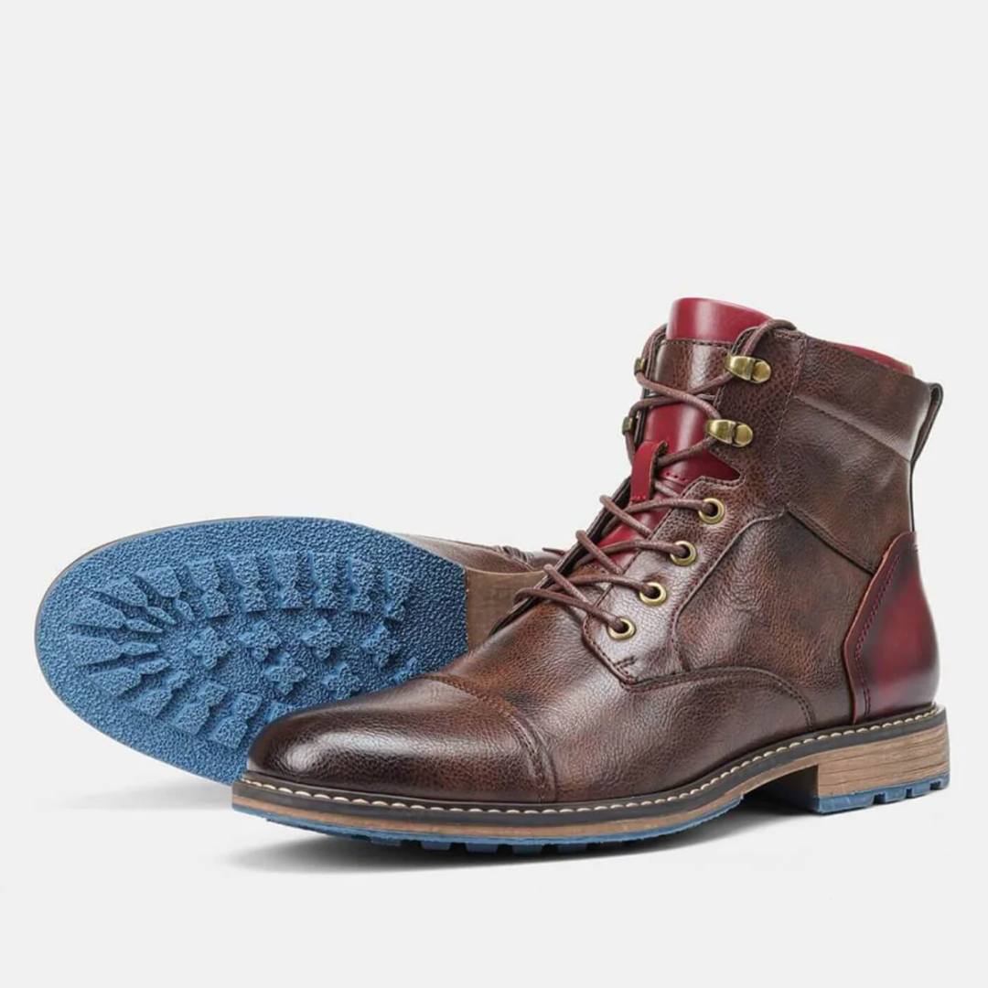 Harold | Premium leather Oxford boots