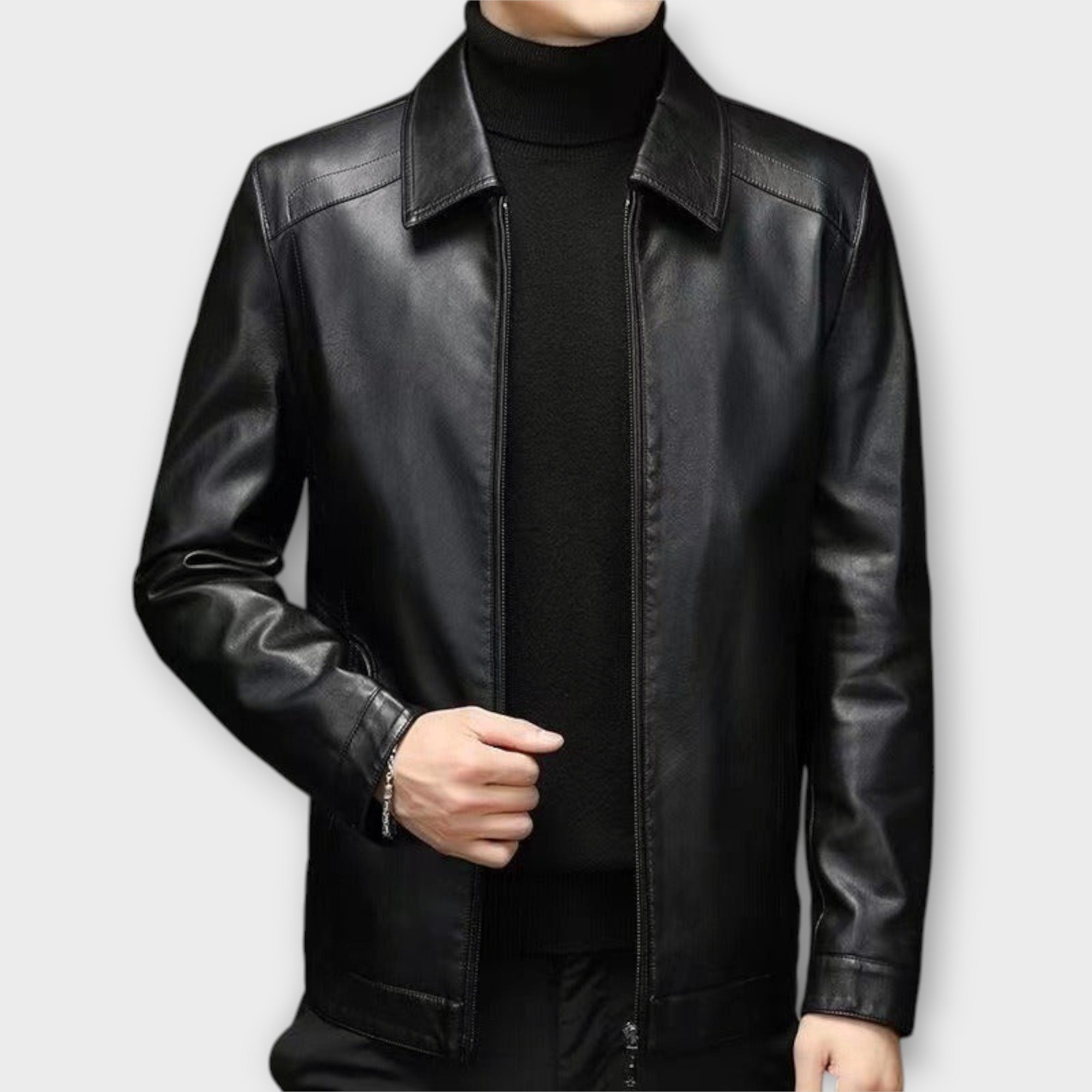 Casual Leather Jacket