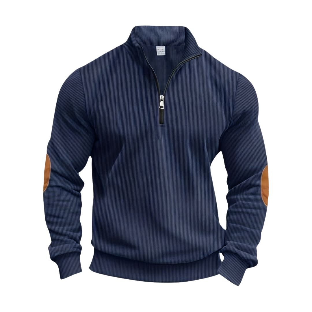 HM® | Fashionable Sweater with Half Zip