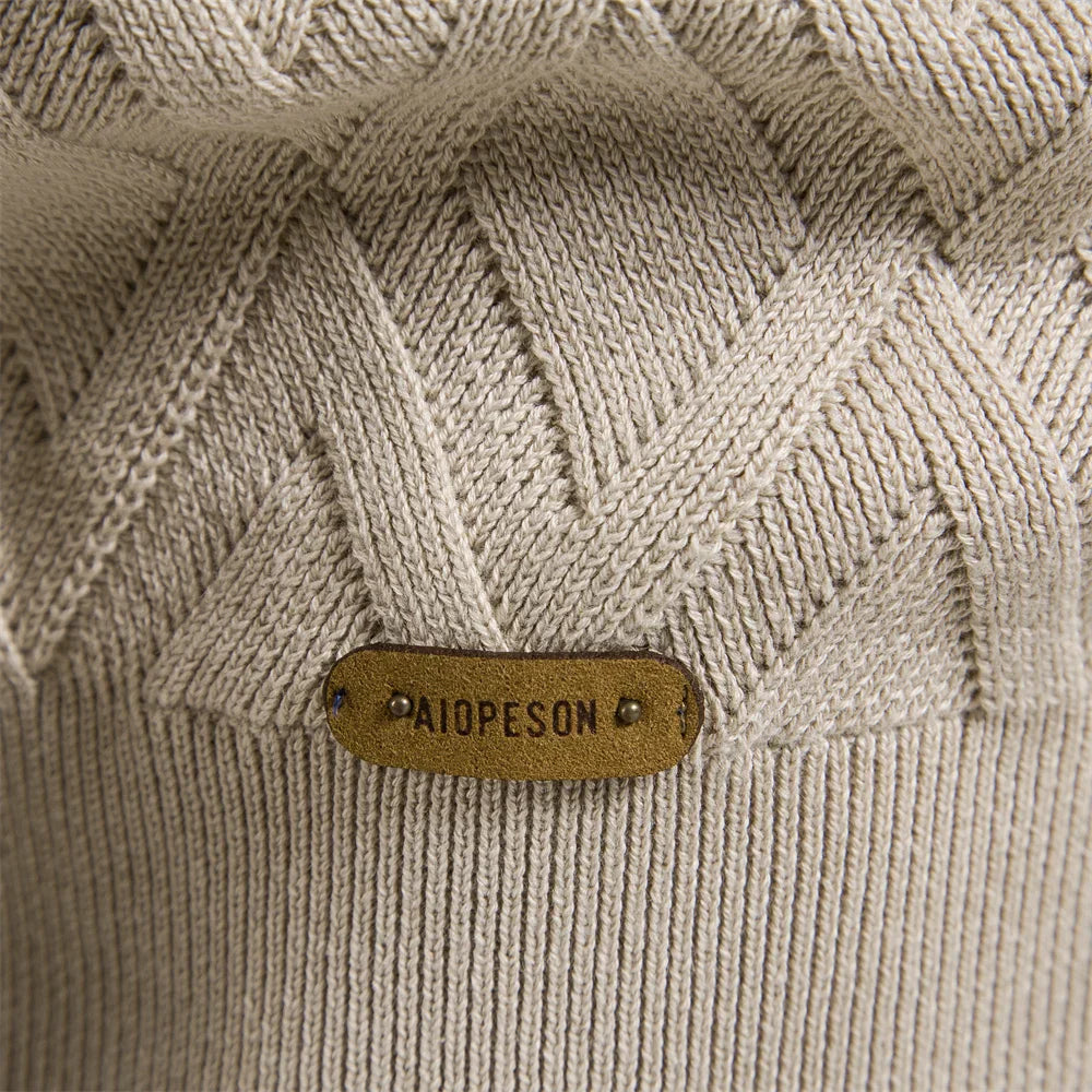 HM® | Men's Sweater with Check Design
