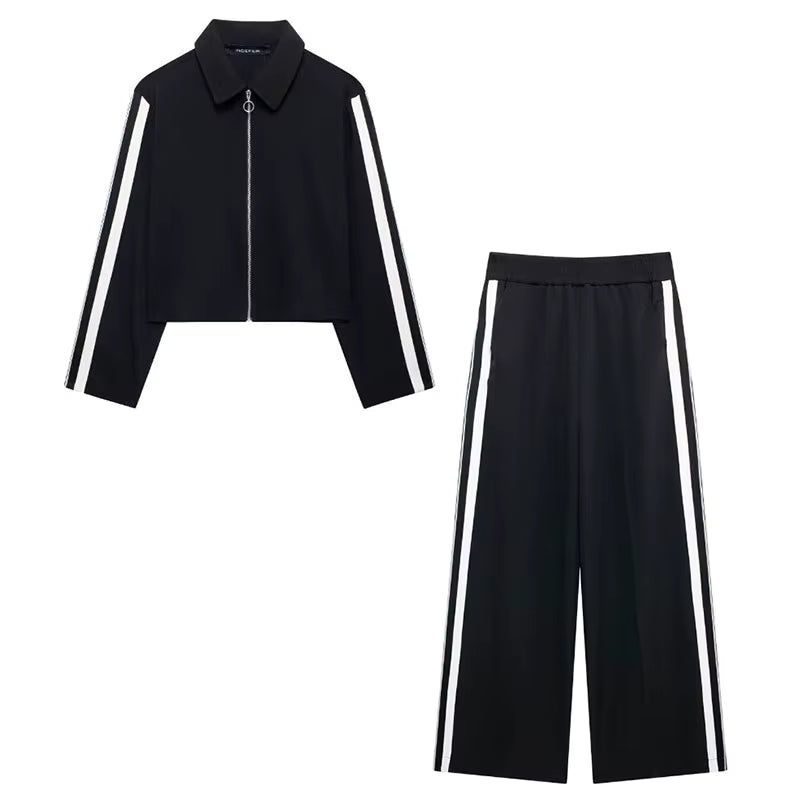 Isla Comfort Set - Stylish Black Suit!
