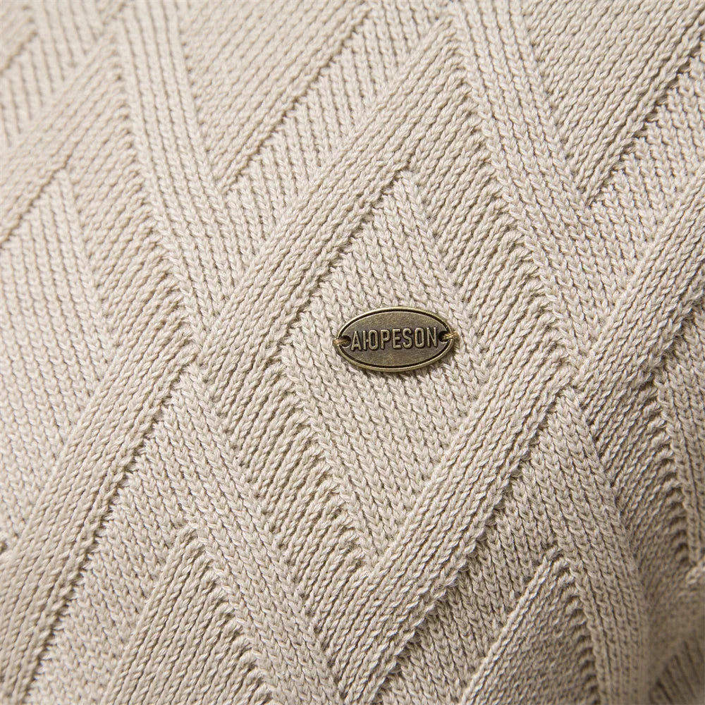 HM® | Men's Sweater with Check Design
