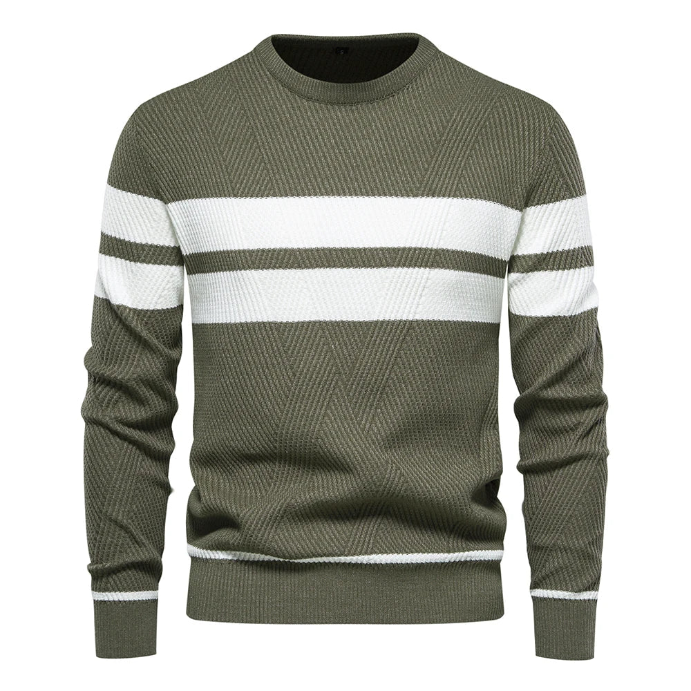 HM® | Men's Sweater with Stripes