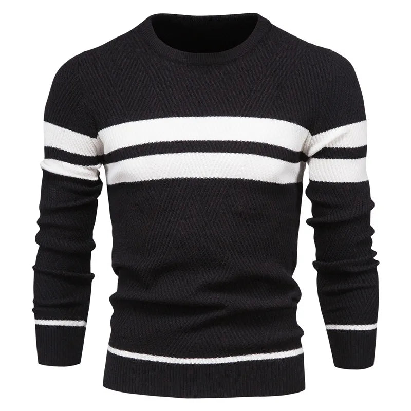 HM® | Men's Sweater with Stripes
