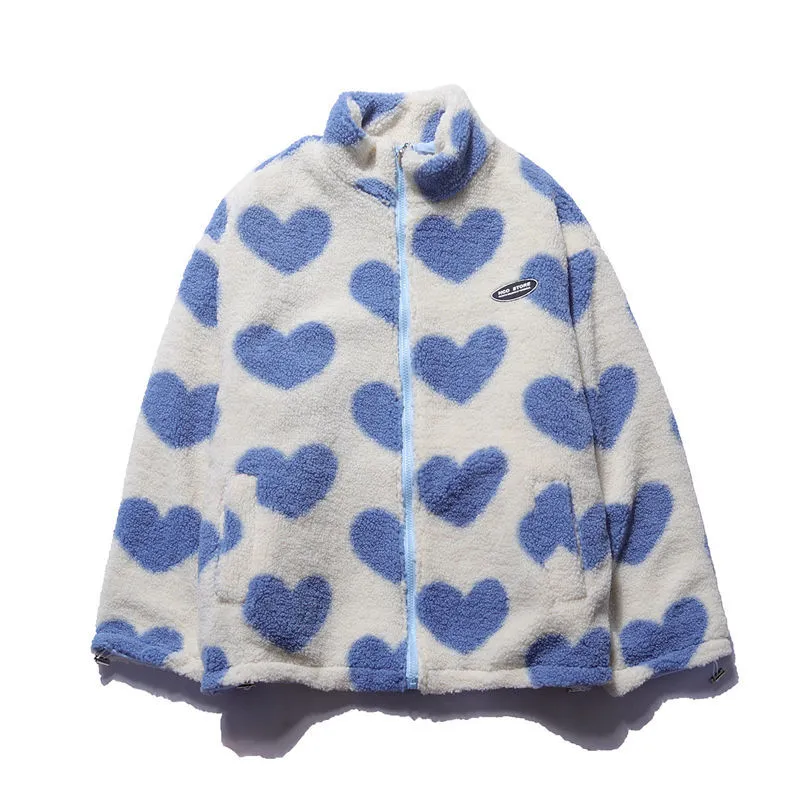 Shaima™ | Reversible Jacket with Heart Motif