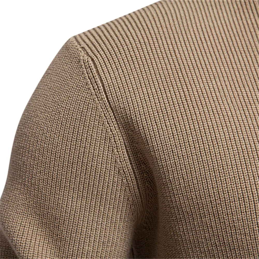 MIRAVO | Men's Sweater with Button Design