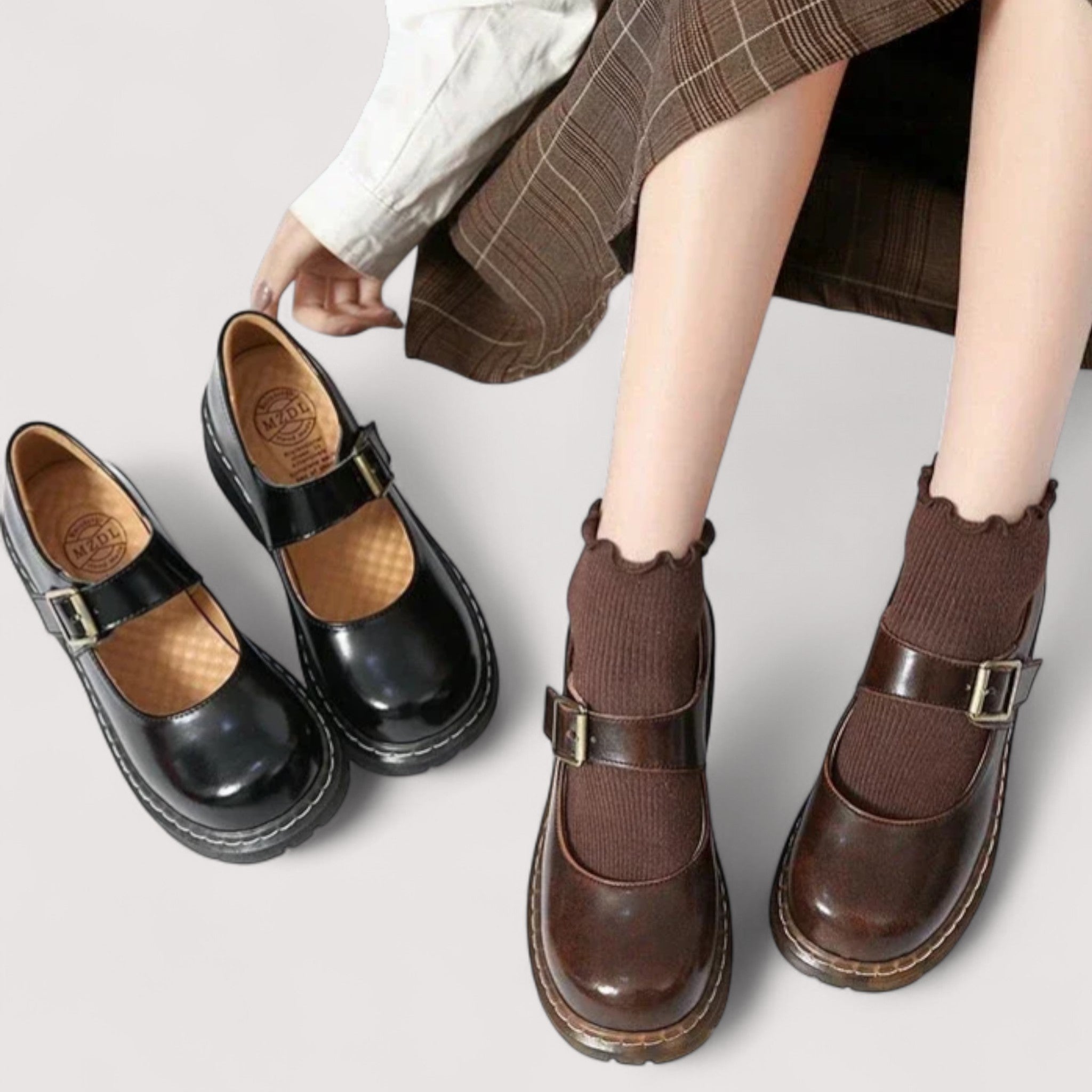 Margaux™ | Elegant Mary Jane Shoes