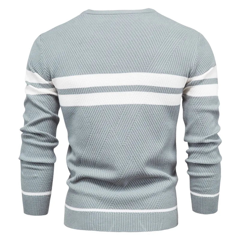 HM® | Men's Sweater with Stripes