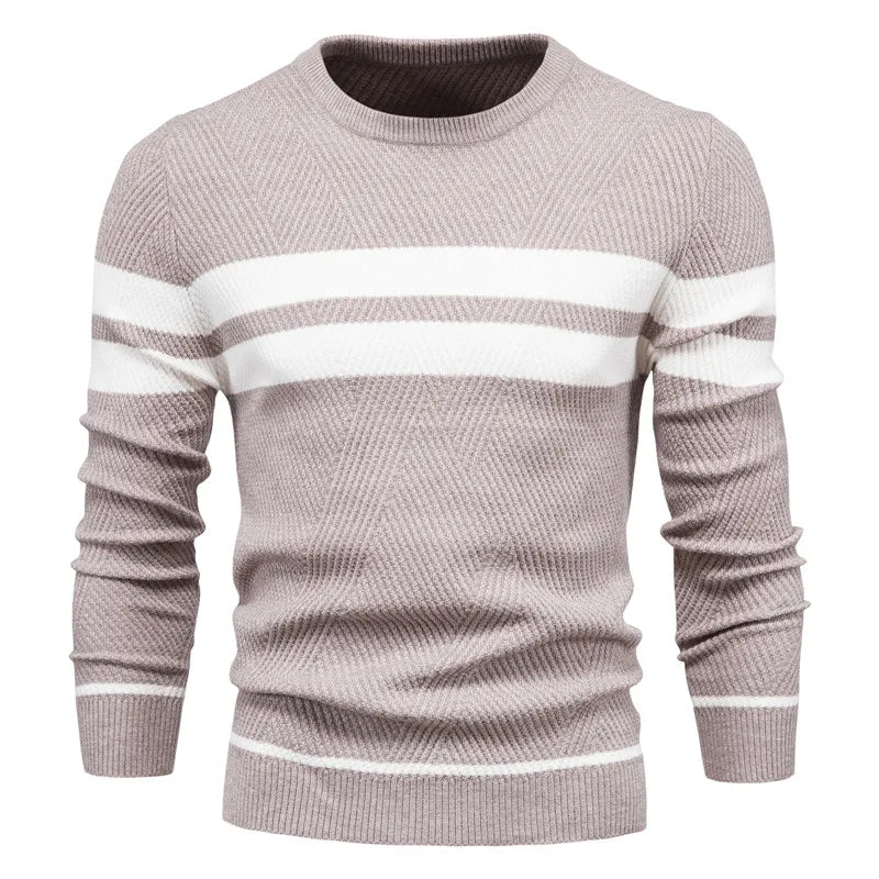 HM® | Men's Sweater with Stripes