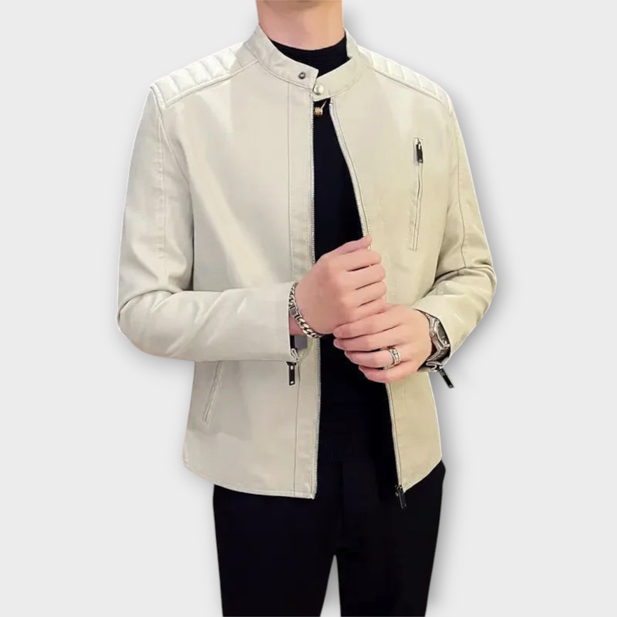 Elegant Leather Jacket