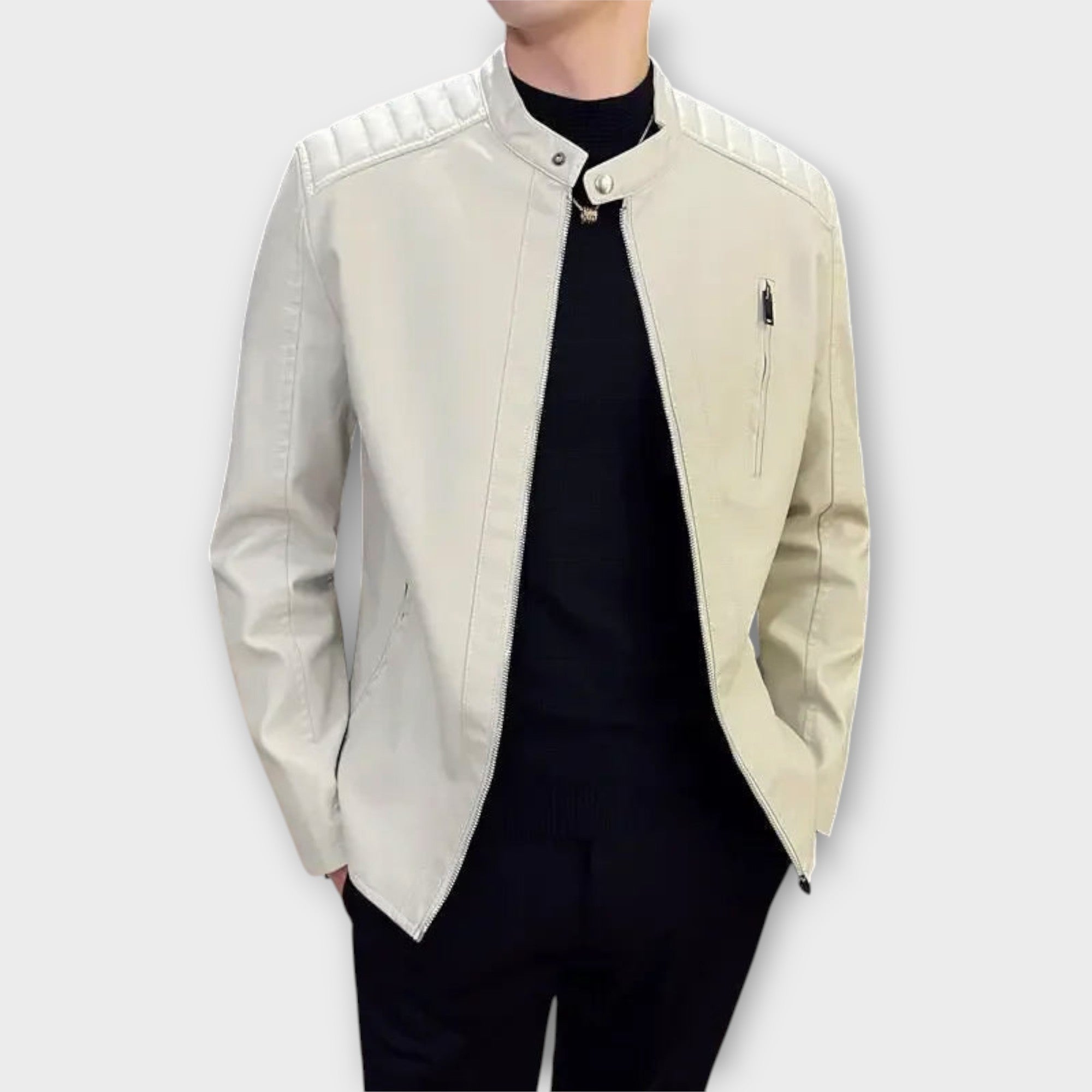 Elegant Leather Jacket