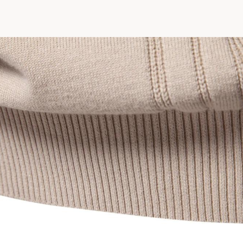 MIRAVO | Elegant Men's Sweater with Checkered Design