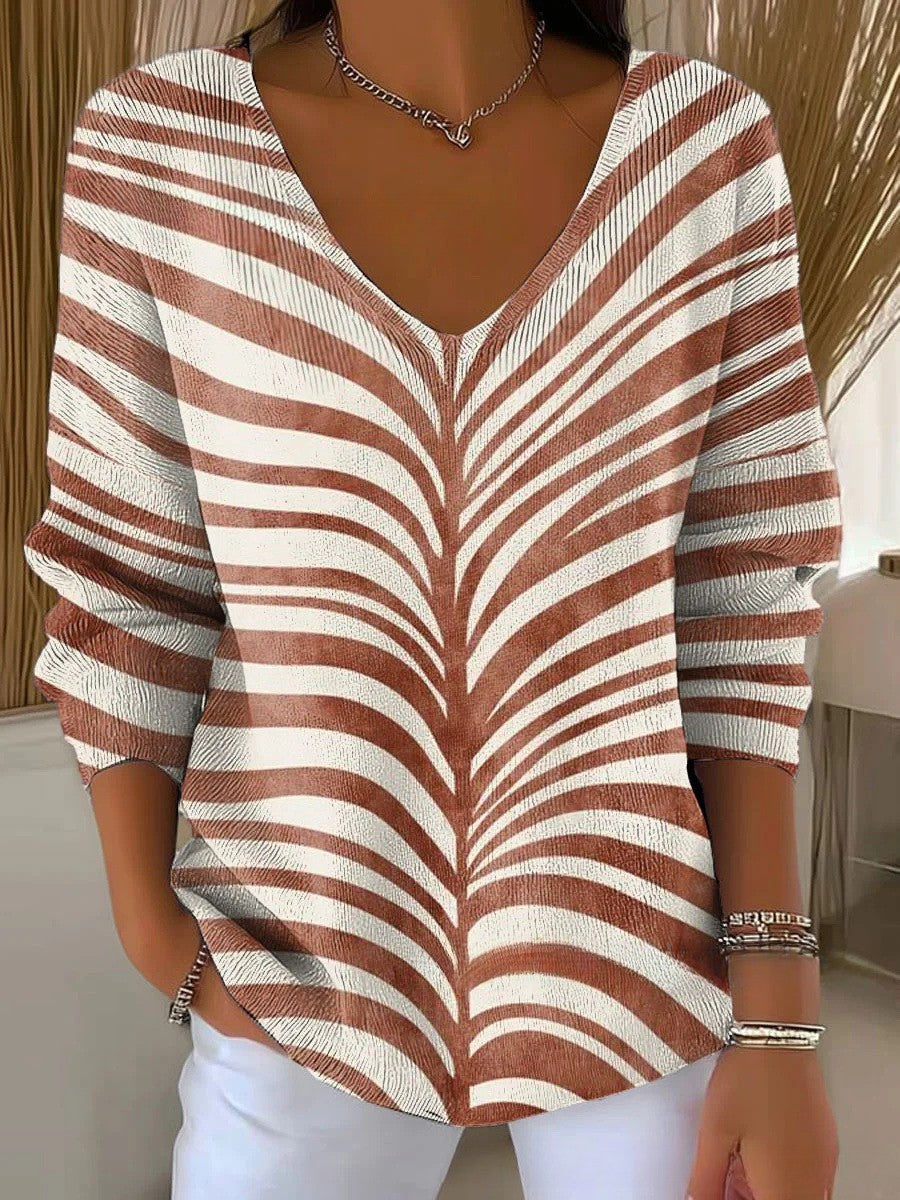 VALERIE | Knit Pullover with V-Neck