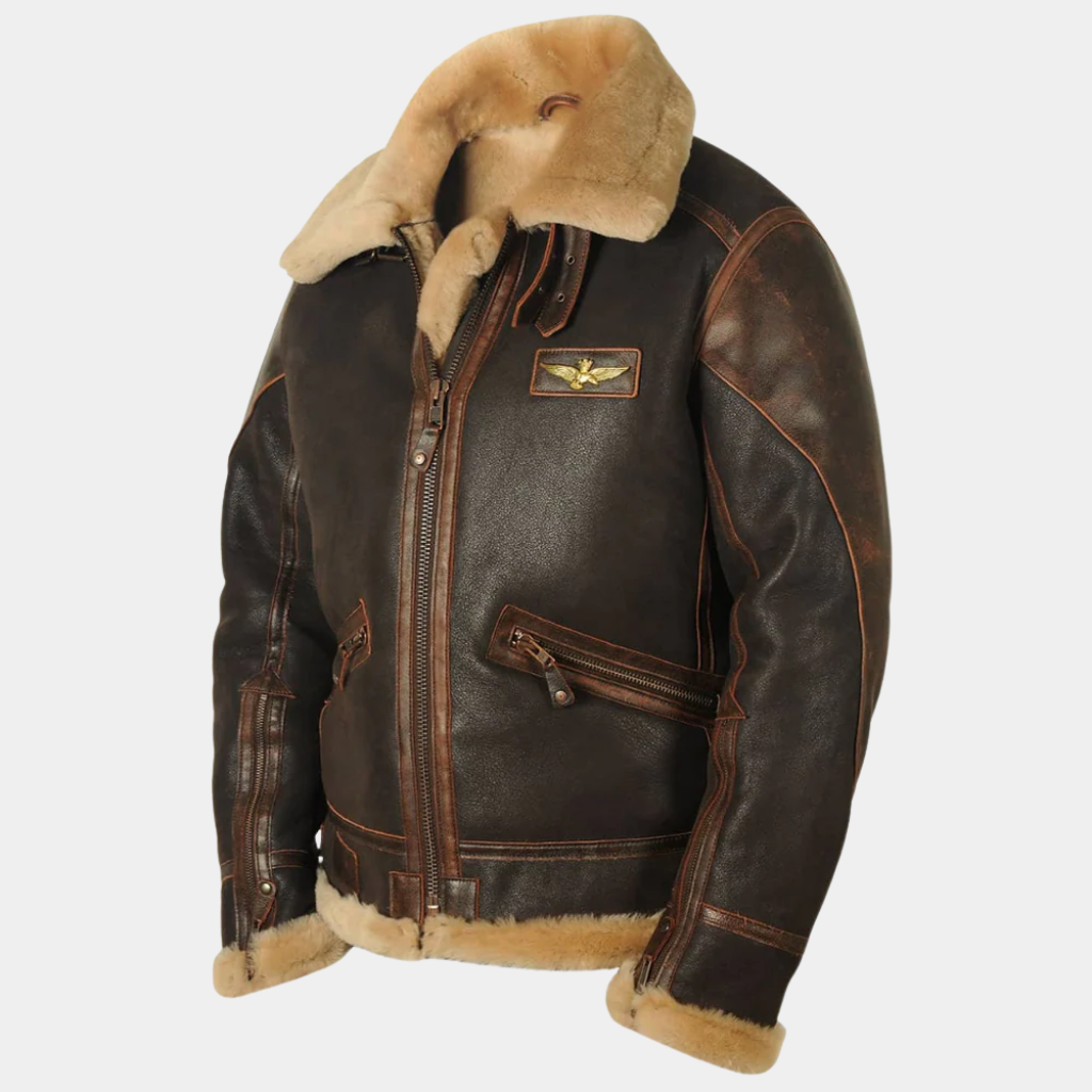 Tom | Warm aviator jacket
